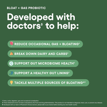30 ct Bloat + Gas Probiotic
